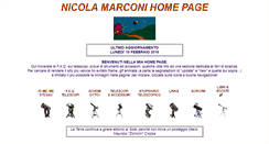 Desktop Screenshot of nicolamarconi.it
