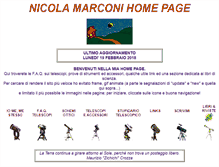 Tablet Screenshot of nicolamarconi.it